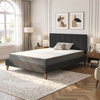 Sunvega Gel-Infused Firm Memory Foam Mattress with Patented Edge Support and Air Grid
