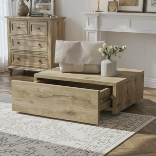 Sunvega Floating Nightstand with Spacious Drawer and Sleek Wall-Mounted Design