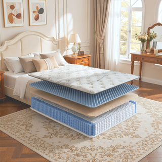 Sunvega Diamond Nina Copper Cooling Supportive Hybrid Mattress with Euro-Top