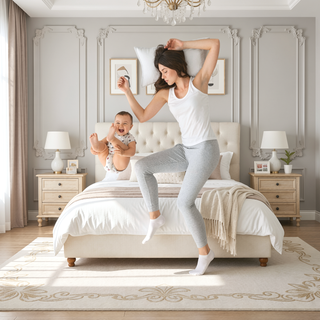 Sunvega 12'' Hybrid King Mattress with Memory Foam and Pocket Springs for Pressure Relief