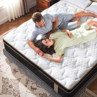 Sunvega Extra Plush King Hybrid Mattress with Gel Memory Foam and Edge Support