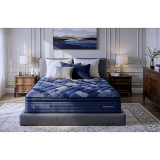 Sunvega Midnight Queen Pocket InnerSpring Unit with Memory Foam and Premium Foam Layers