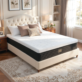 Sunvega Copper Cooling Firm Feel 12" Hybrid Waterfall Top Mattress Twin XL