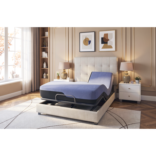 Sunvega 12 Inch Hybrid Cooling Latex Foam and Coil Mattress Queen Size with 6 Layers