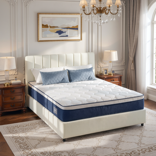 Sunvega 10 Inch Full Size Breathable Cooling Gel Memory Foam Hybrid Mattress