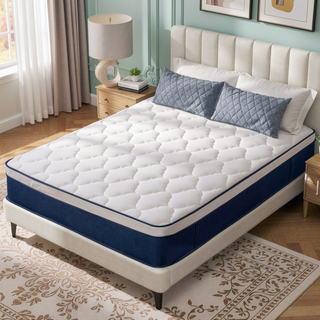 Sunvega 10 Inch Full Size Breathable Cooling Gel Memory Foam Hybrid Mattress
