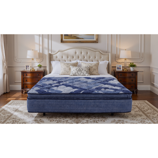 Sunvega Pocket InnerSpring Unit with Memory Foam and Super Soft Fabric Cover