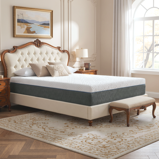 Sunvega Gel Infused Memory Foam Mattress with Edge Support and Air Grid Queen