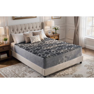 Sunvega 12" Smooth Top Twin Mattress with Copper Gel Infused Cooling Foam