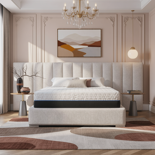 Sunvega Copper Infused 12 Inch Soft Memory Foam Split Top Queen Mattress