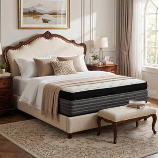 Sunvega Plush 14" Queen Size Hybrid Gel Memory Foam Pocket Spring Mattress