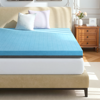 Sunvega 3 Inch Cooling Gel Memory Foam King Mattress Topper for Pressure Relief