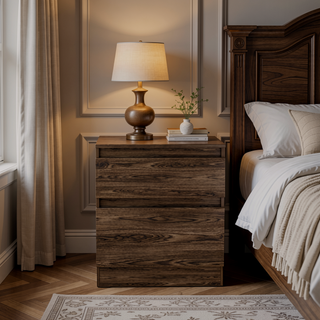 Sunvega Jewelry Box with Mirror, Two Drawers, and a Single Door Cabinet
