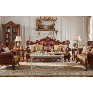 Sunvega Extendable Dining Table with Removable Leaf and Sparkling Rhinestone Inlays