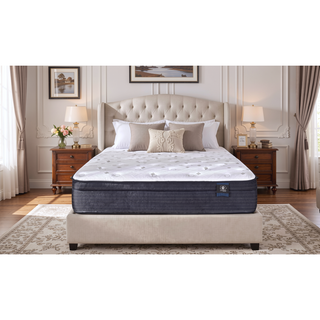 Sunvega Restonic 14.5 Inch Euro Top Mattress with Cooling Foam and Reinforced Lumbar Support