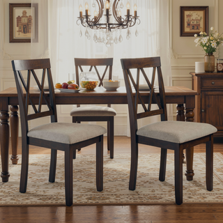 Sunvega Modern Faux Marble Dining Table with Solid Wood Legs for Kitchen Living Room