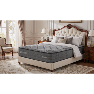 Sunvega Premium Pocket Spring and Memory Foam Encased Core Luxury Bed