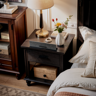 Sunvega 8-Drawer Dresser with Large Fabric Storage and Premium Wooden Frame