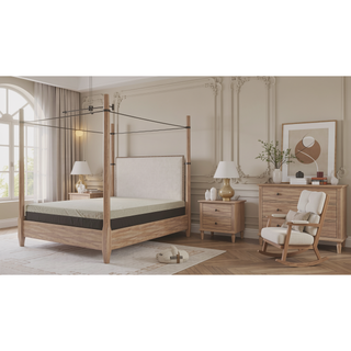 Sunvega Twin Firm Gel Memory Foam Tight Top 8 Inch Mattress with Anti-Microbial Cover