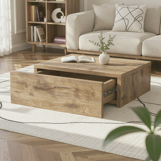 Sunvega Wall-Mounted Floating Nightstand with Spacious Drawer for Modern Bedroom