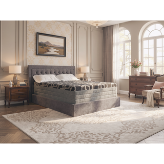 Sunvega 14 Inch Smooth Top Hybrid Ultra Plush Queen Mattress with Ice Cover