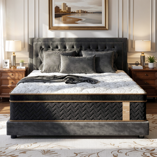 Sunvega Extra Plush King Hybrid Mattress with Gel Memory Foam and Edge Support