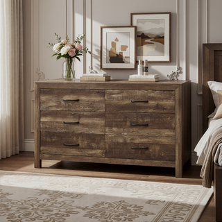 Sunvega Natural Finish Full Bed with Headboard Footboard and Rails