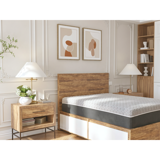 Sunvega Copper Infused Hybrid Queen Mattress with Soft Memory Foam and Pocketed Coils
