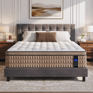 Sunvega King Hybrid Mattress with Gel Memory Foam Pocket Springs for Hotel Comfort