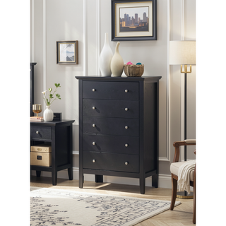 Sunvega Primo Bedroom Group Chest with Durable Print Finish and French Dovetail Drawers