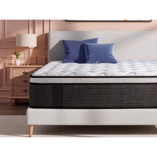 Sunvega 10 Inch Cooling Gel Memory Foam Hybrid Mattress with Pocket Springs for Medium Firmness