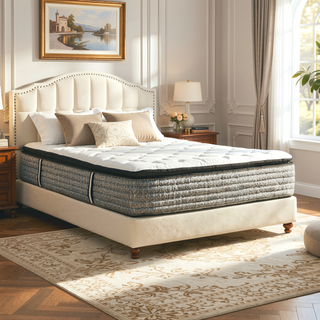 Sunvega 14 Inch Hybrid Pocket Coil and Gel Memory Foam Mattress for Enhanced Support