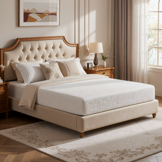 Sunvega 10 Inch Twin Medium Gel Memory Foam Mattress with Aloe Vera Cover
