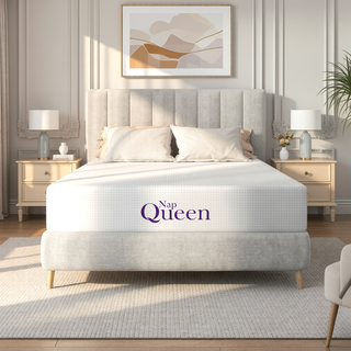 Sunvega 10 Inch Twin XL Memory Foam Mattress with Charcoal Infusion for Spine Support