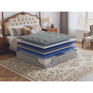 Sunvega Medium Comfort 11" Hybrid Mattress with Cooling Support and DuraLast Foam