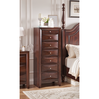 Sunvega Dark Brown Tufted Polyurethane Upholstered King Size Bed Frame