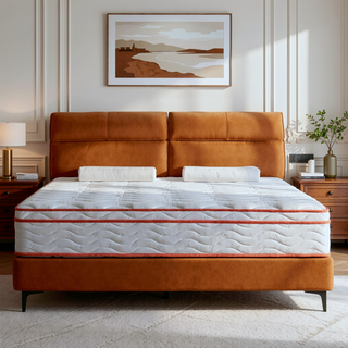 Sunvega King Size 10 Inch Hybrid Mattress with Memory Foam and Pocket Springs