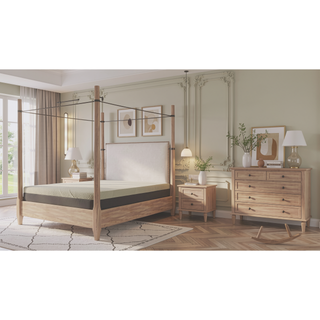 Sunvega Twin Firm Gel Memory Foam Tight Top 8 Inch Mattress with Anti-Microbial Cover