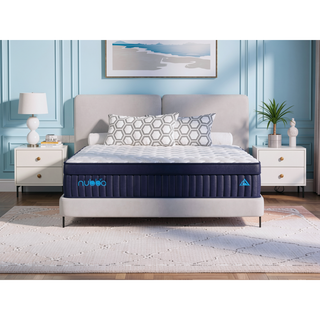 Sunvega 14 Inch Full Size Plush Cooling Memory Foam Pocket Spring Hybrid Mattress