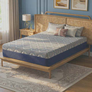Sunvega 14" Hybrid Queen Mattress with Isotonic Memory Foam for Lumbar Support