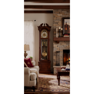 Sunvega Traditional Style Bedroom Chest with Carved Bases and Curved Mouldings