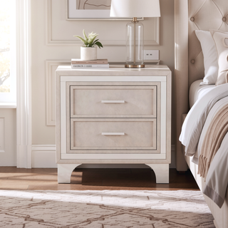 Sunvega Queen Size Upholstered Velvet Bed Frame with LED Lights and Tufted Headboard