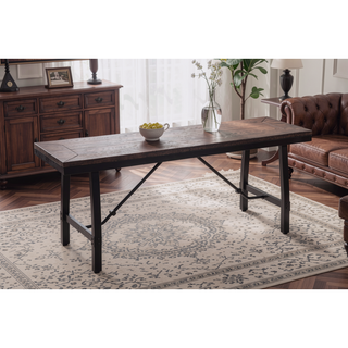 Sunvega Modern Armless Backless Bench with Sturdy MDF Wooden Seat