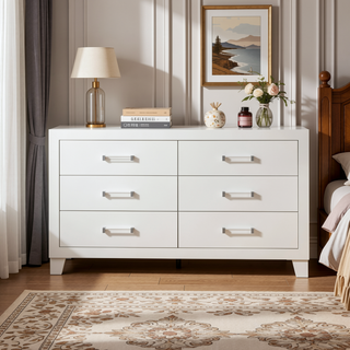 Sunvega White Queen Upholstered Bed with Modern LED Accent Lighting