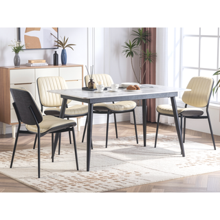 Sunvega Mid Century Modern Retro French Style Dining Chairs Set of 2 with Walnut Bentwood Back