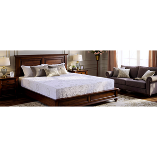 Sunvega Green Tea Infused Polyester Memory Foam Queen Size Mattress for Optimal Body Support