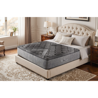 Sunvega 14" Pure Ice Plush Quilted Twin Mattress with Copper Gel Cooling Cover