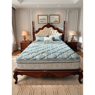 Sunvega 10 Inch Euro Top Plush Mattress with Cooling Foam and Reinforced Support