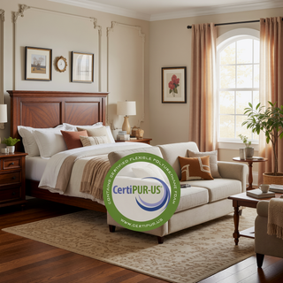 Sunvega Diamond Matrix Copper Cooling Hybrid Waterfall Top Mattress with Medium Feel