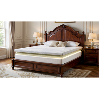 Sunvega 8 Inch Cooling Copper Infused Memory Foam Mattress Cal King Size